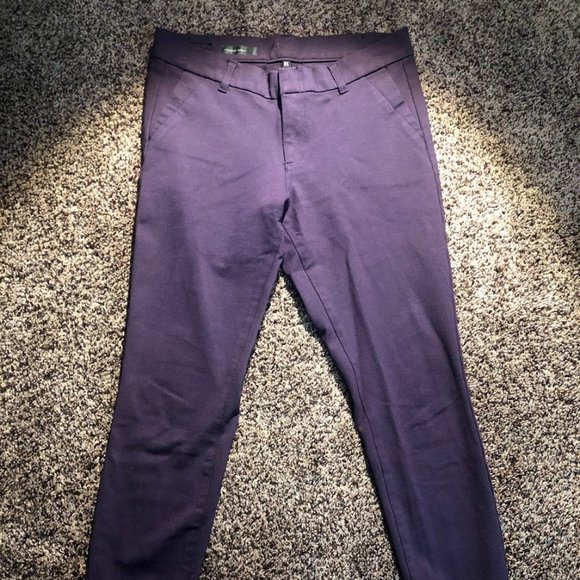Kut from the Kloth Pants - Kut from the Kloth Purple Trouser Skinny